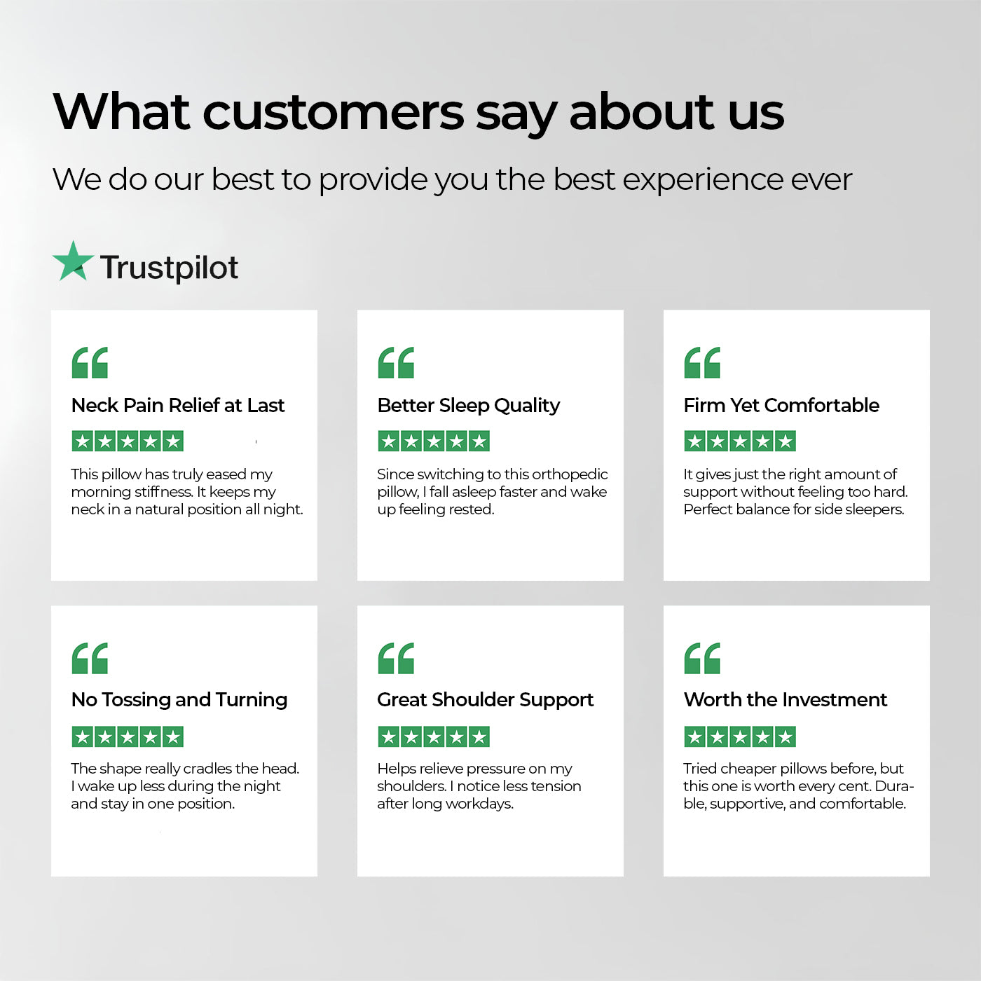 Carevore™ Orthopedic Pillow