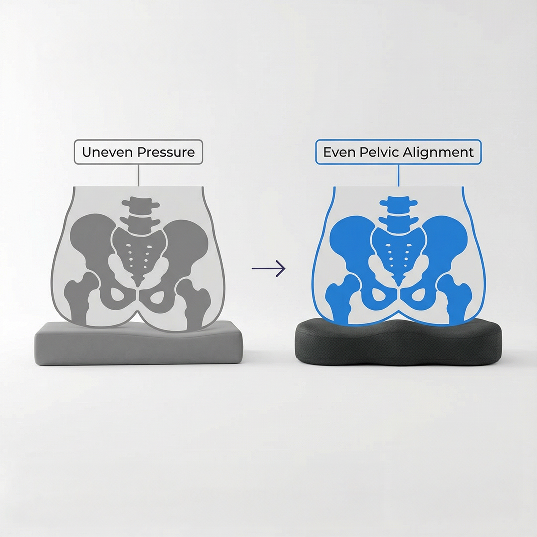 Carevore™ Orthopedic Seat Cushion